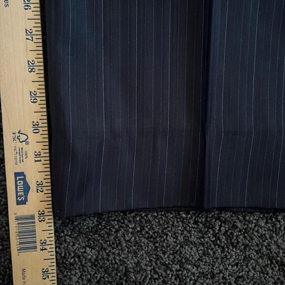 Giorgio Fiorelli Navy Striped 3 Piece Suit - Picture 15 of 16